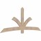Ekena Millwork Davenport Smooth Timber Gable Bracket, Douglas Fir, 96"W x 40"H x 1 1/2"D x 5 1/2"F, 10/12 Pitch GBW096X40X0206DAV00SDF - alternate 3